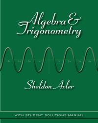 Algebra and Trigonometry